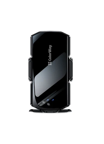 Бездротовий зарядний пристрій СolorWay FlameGrip 15W Black (CW-CHAW070Q-BK) Colorway (388090479)