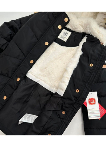 Черная демисезонная куртка Cool Club