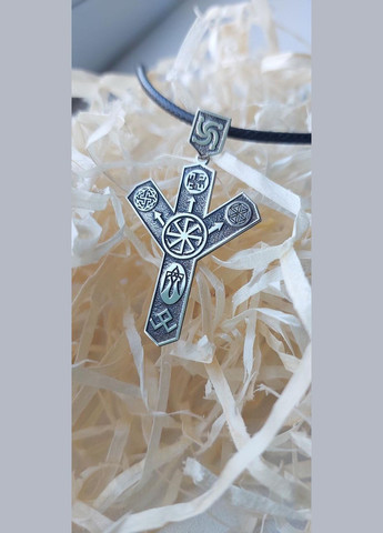 Кулон срібло 925 проби оберіг Руна світ для чоловіка No Brand (328937010)