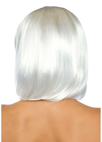 Перука, що світиться в темряві Pearl short natural bob wig White, коротка, перлинна, 33 с CherryLove Leg Avenue (282709983)