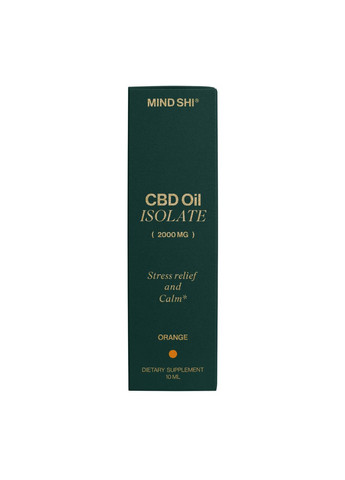 CBD Oil Isolate 2000 mg Orange - 10 ml Mind Shi (370971033)