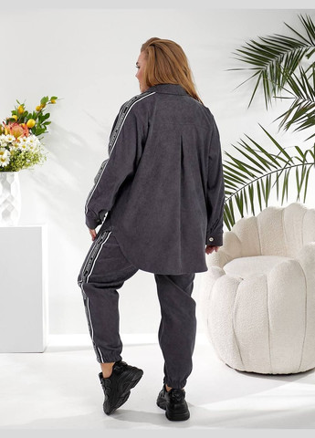 Женский прогулочный костюм графитового цвета New Trend (322827465)