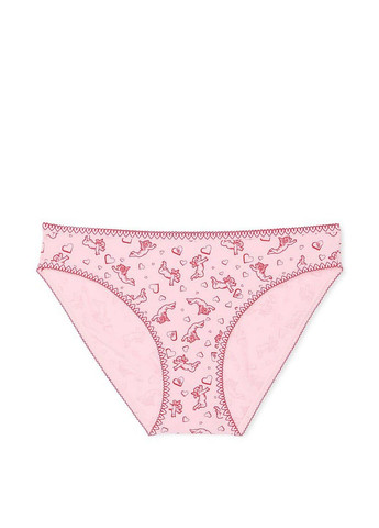 Трусики бікіні Lace Waist Heart Trim Bikini Panty Victoria's Secret (317788637)