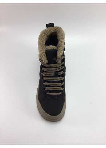 Зимние женские зимние ботинки ALLSY из искусственного нубука