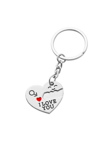 Брелок для влюбленных Сердце с ключом XJXN (339077735)