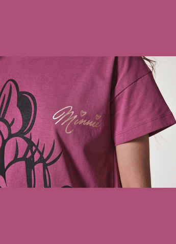 Розовая летняя футболка для девочки Pepperts