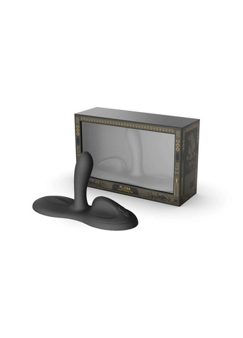 Sit-on-top смарт-вибратор Zalo – Flora Smart Vibrating Pad Obsidian Black, 9 моторов No Brand (366879705)