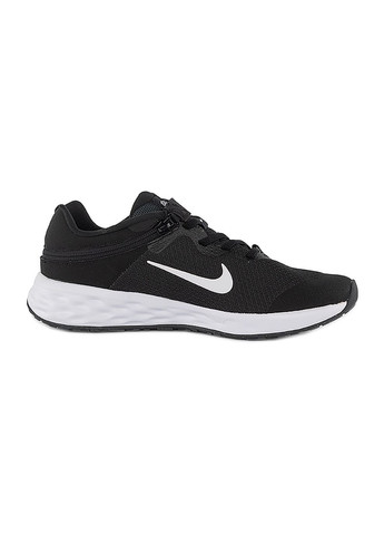 Черные демисезонные детские кроссовки revolution 6 flyease nn черный Nike