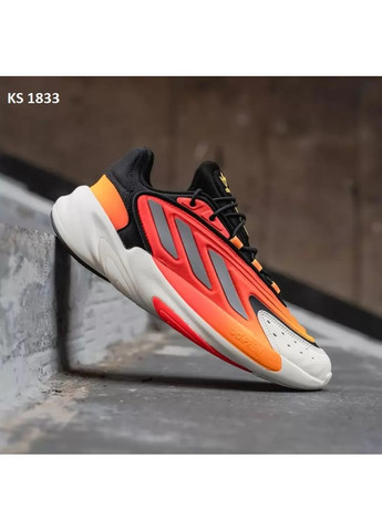 Цветные демисезонные кроссовки мужские adidas ozelia multicolored адидас озелия No Brand