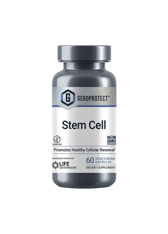 Натуральная добавка GeroProtect Stem Cell, 60 вегакапсул Life Extension (293479022)