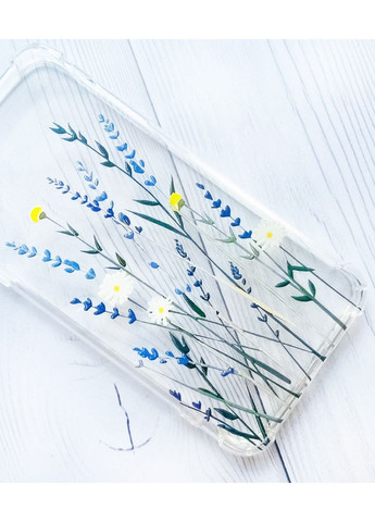 Чехол с утолщёнными углами на Xiaomi Redmi 14C / Poco C75 Полевые цветы (принт 270) Creative (355398386)