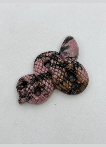 Змія з родоніту 50*35*8 мм Рожевий No Brand (337510808)