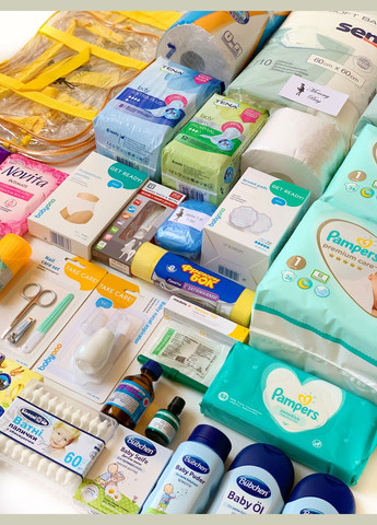 Сумка в роддом Макси 2в1 (38 единиц) – Унисекс Mommy Bag (277372159)