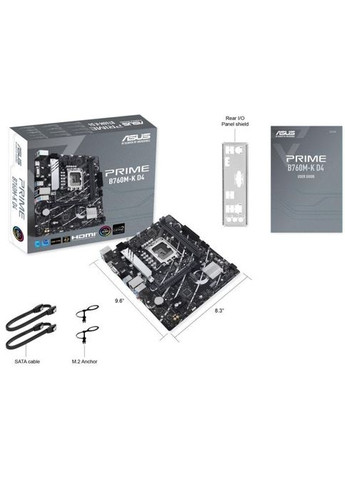 Материнська плата Asus PRIME B760M-K D4 (276190459)