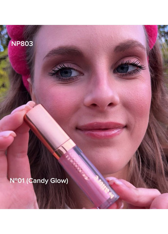 NP803 Блиск для губ Shine Lipgloss 01 (Candy Glow) Neverti (368766774)