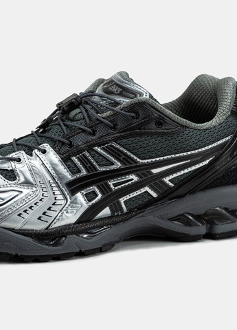 Чорні Осінні кросівки чоловічі asics gel-kayano 14 x unaffected black grey | асікс гель-каяно 14 чорні сірі No Brand