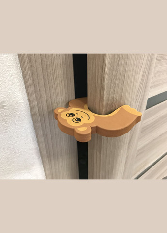 Блокатор для дверей Стопор на дверь, 7 шт., 10 см. х 10 см. х 1,3 см LELUNO (313287979)