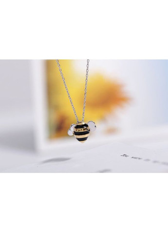 Комплект ланцюжка з кулоном і сережки Бджілка No Brand (303360495)