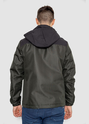 Оливковая (хаки) демисезонная куртка мужская демисезонная Ager 214R22013