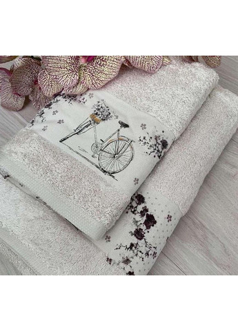 Набір 6 рушників (лицьові) 50х90 см Pupilla комбінований