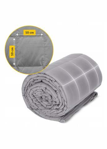 Ковдра важка (обтяжена) 6.8 кг 150 x 200 см Grey () 4FIZJO P-5907739319784 (324264887)