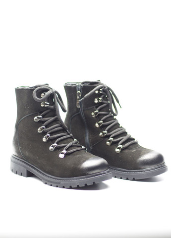 Зимние ботинки женские зимние из натурального нубука тимберленды Zlett из натурального нубука