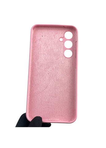 Чехол для Galaxy A35 5G (SM-A356B) силиконовый с микрофиброй нескользящий на самсунг а35 5г розовый Samsung (366386023)