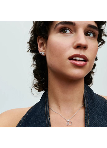 Срібні сережки Пандора "Мікі та Мінні Маус" 293219C01 Kabluchka (355345455)