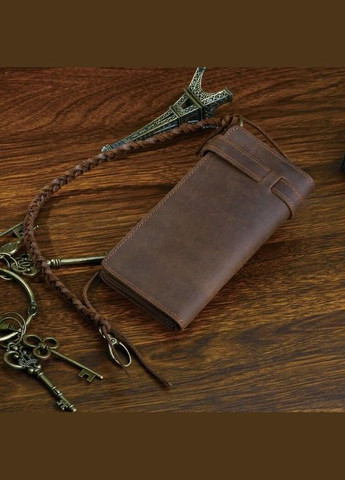 Мужской клатч 14383 из винтажной кожи Коричневый Vintage (331913204)