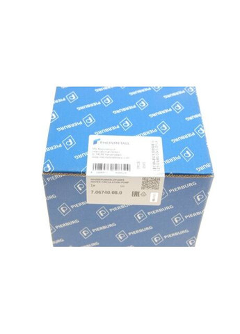 Водяний насос (Вир-во ) 7.06740.08.0 Pierburg (366213367)