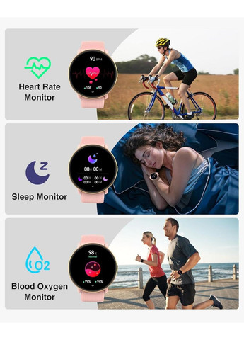 Розумний годинник Gerpeng для жінок - 1,4-дюймовий AMOLED-дисплей, розумний годинник з функцією дзвінків Smart Watch (363044347)