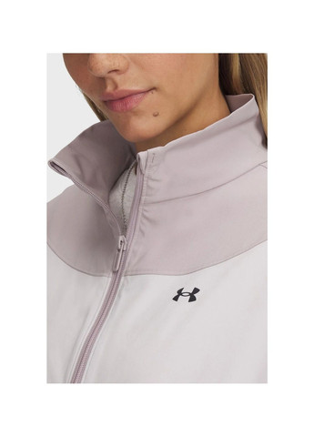 Женская толстовка Rival Woven Jacket White/Grey 1389631-009 Under Armour (365962328)