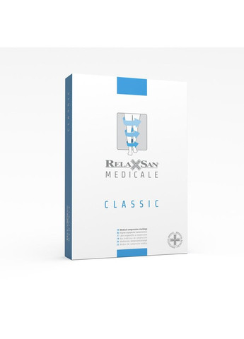 Медичний компресійний монопанчіх ПРАВИЙ з відкритим носком 2 класс 23-32 мм. рт.ст. Relaxsan Medicale CLASSIC (224162338)