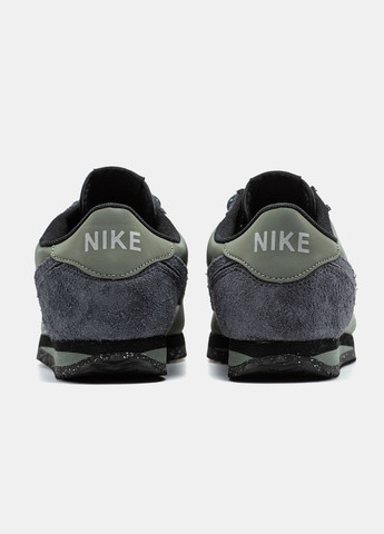 Оливковые (хаки) демисезонные кроссовки мужские и женские nike cortez khaki grey | найк кортез хаки No Brand