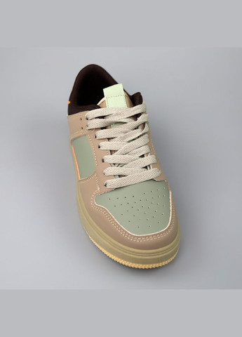 Коричневые кеды женские Fashion