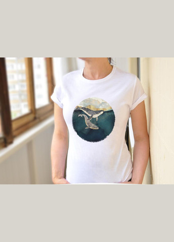 Футболка YOUstyle Whales 0598 Gildan (279541087)