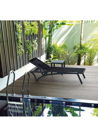 Стіл для шезлонгу Ocean Side Table Темно-сірий Siesta (372178863)