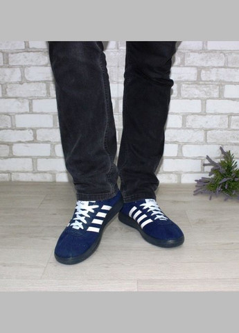 Синие демисезонные мужские кроссовки Fashion