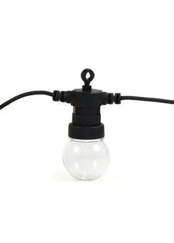 Світлодіодна гірлянда на вікно ялинку з роботою від мережі з'єднувачем лампочками 10 штук 10 м (478692-Prob) Тепла біла Unbranded (308796849)