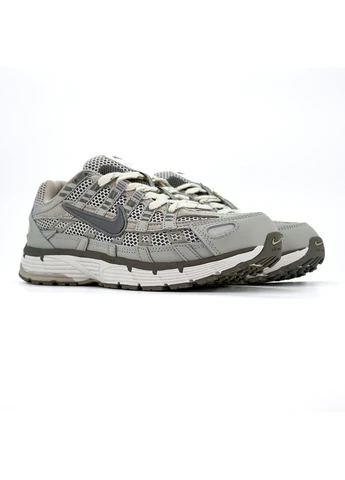 Серые летние кроссовки nike p-6000 grey найк п-6000 No Brand