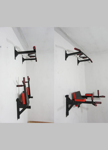 Комплект: турнік, бруси підйомні, прес No Brand (326596955)