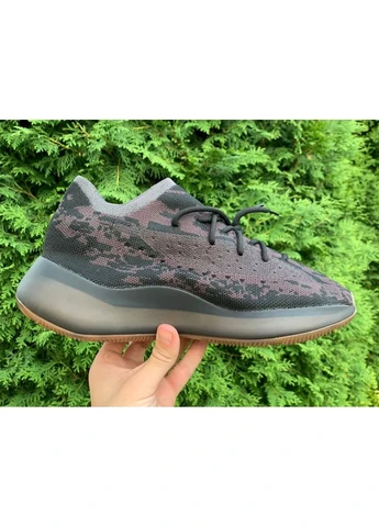 Цветные демисезонные кроссовки мужские adidas yeezy boost 380 onyx адидас изи буст No Brand