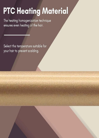 Плойка для завивки волосся 10мм HR-776 з керамічним покриттям Чорний Rozia (302975433)