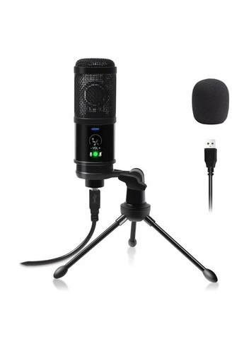 USB микрофон для ПК, ноутбука, студий для записи звука M3, профессиональный, конденсаторный (100795) Savetek (321960283)