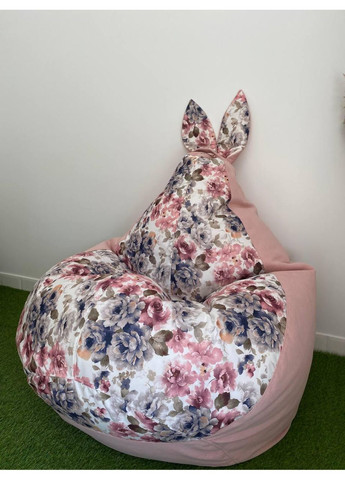 Кресло - мешок груша Зайка, L - 120х90 Katania 5+Римини 102 SkyPuff (361258511)