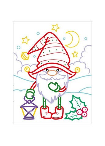 Дитячі кольорові розмальовки "Санта і друзі" 18712, 2-3 роки Ranok Creative (369444942)