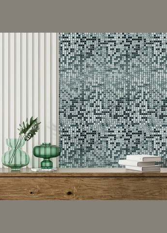 Мозаїка дзеркальна срібло 298х298х4,5мм SW-00002371 Sticker Wall (334303110)