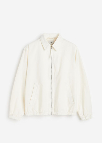 Белая демисезонная куртка H&M