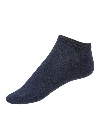 Комбіновані чоловічі короткі шкарпетки (набір 5 шт) Livergy однотонні (350937302)