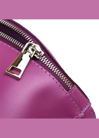 Жіноча бананка із натуральної шкіри з регульованим ременем фіолетова (sku_16386) No Brand (329853368)